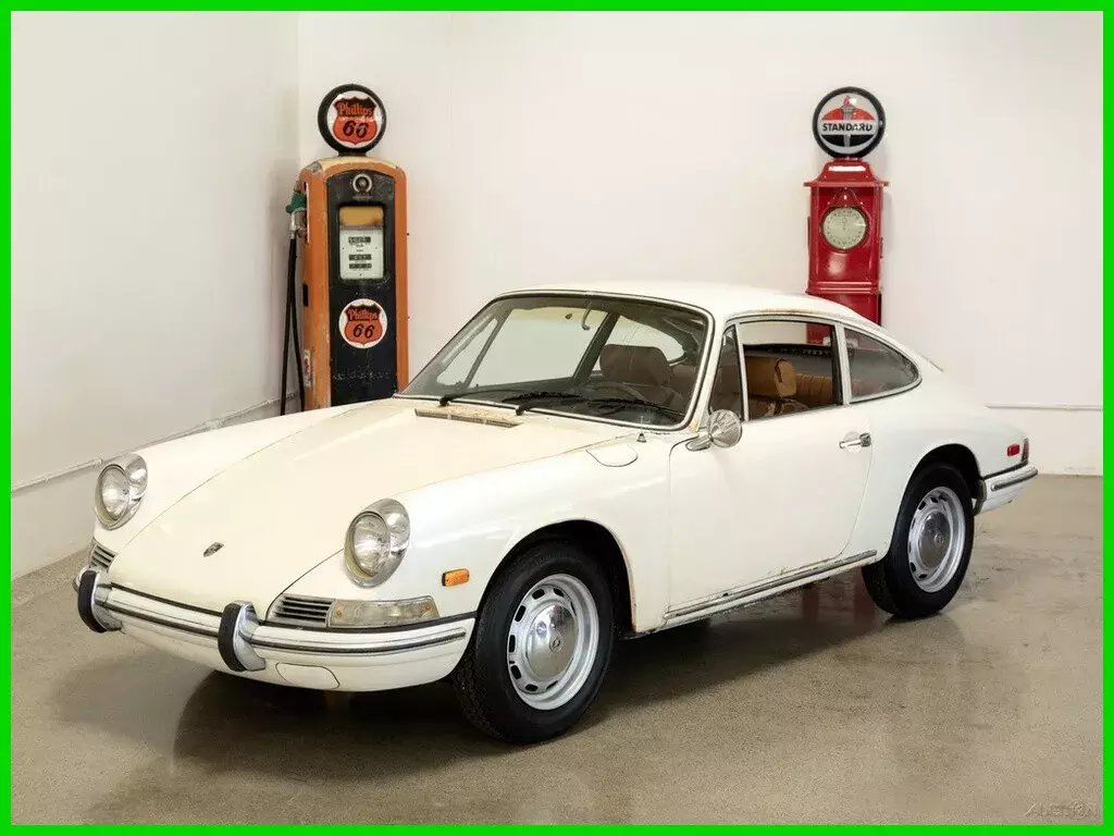 1968 PORSCHE 912 COUPE RARE WOODEN STEERING WHEEL ENGINE RUNS WELL 1968 Porsche 912 Coupe