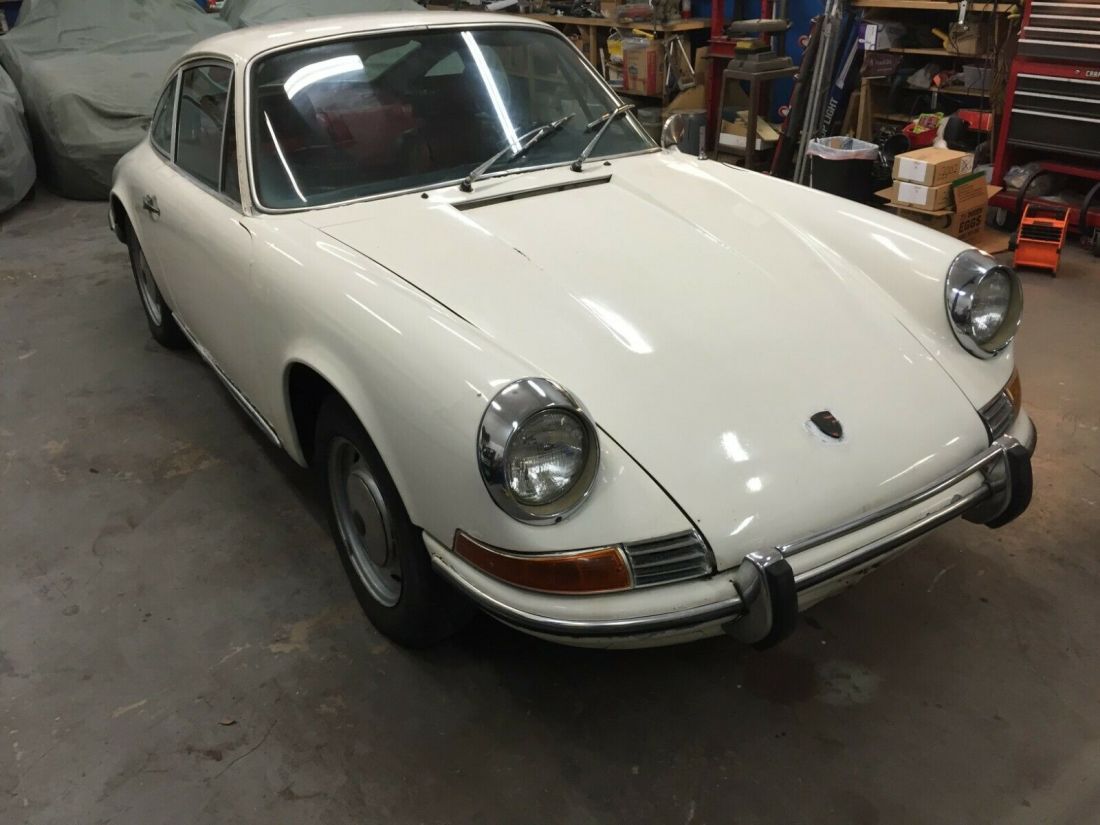 1968 Porsche 912 Coupe White on Black Interior, Nicely Kept 912. Will Deliver. 1968 Porsche 912 912