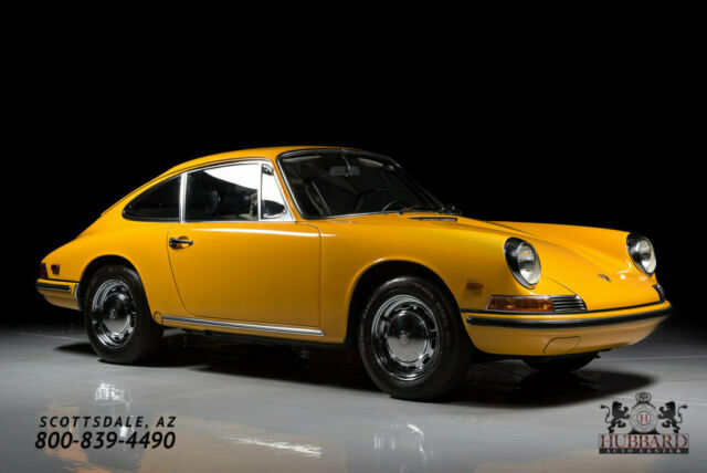 1968 Porsche 912, Original Signal Yellow, Rebuilt Engine, 1 Respray, WOW! 1968 Porsche 912