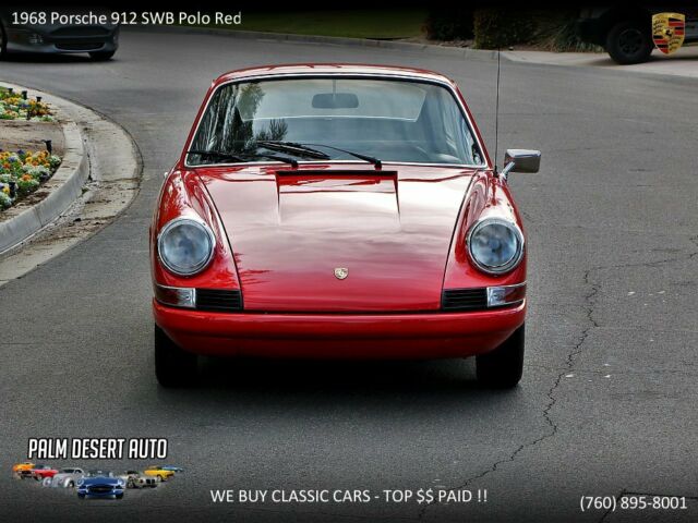 1968 Porsche 912 SWB Polo Red -- - photo 2