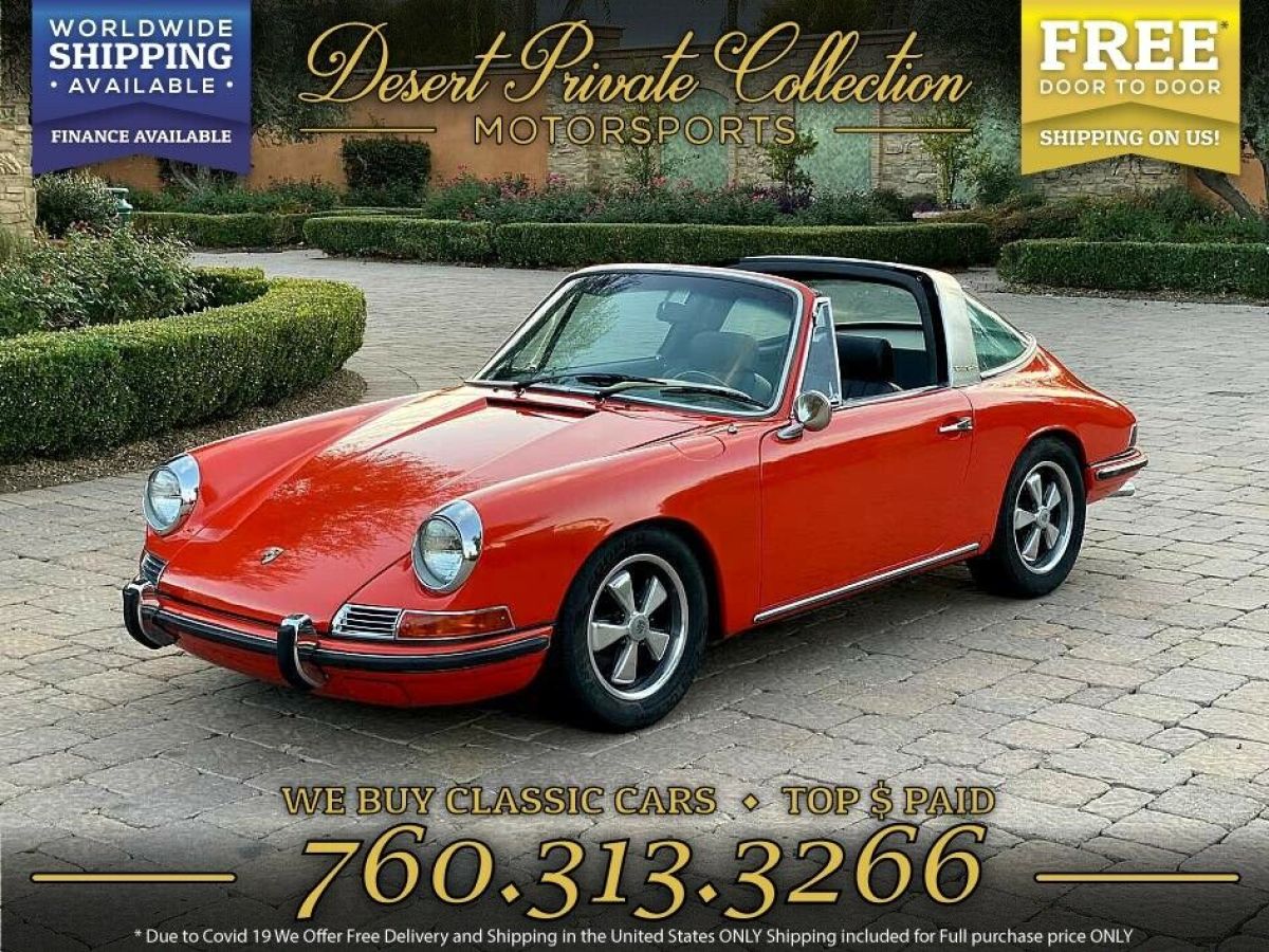 1968 Porsche Targa for sale! 1968 Porsche Targa 912 + COA Restored