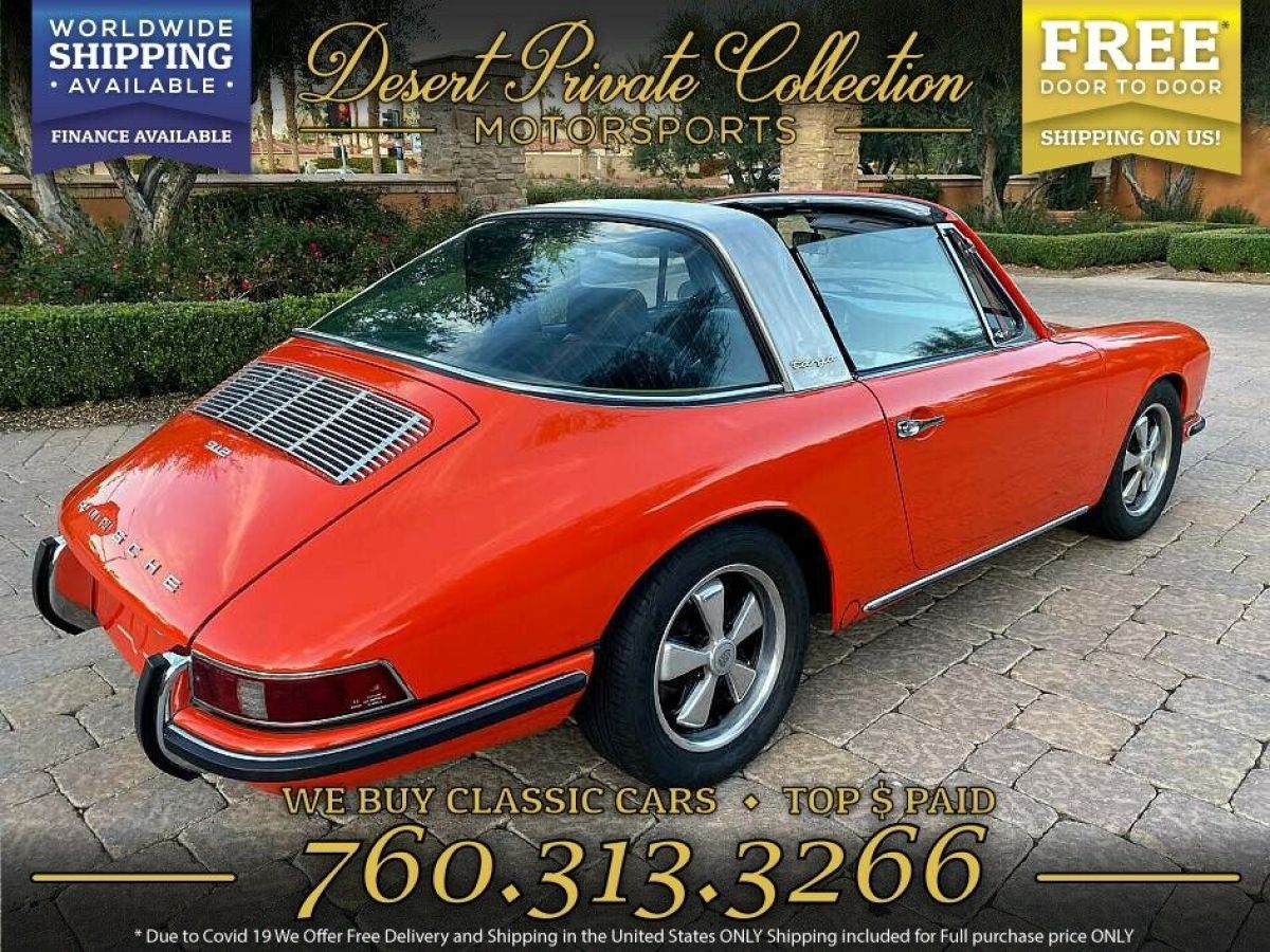 1968 Porsche Targa 912 + COA Restored - photo 4