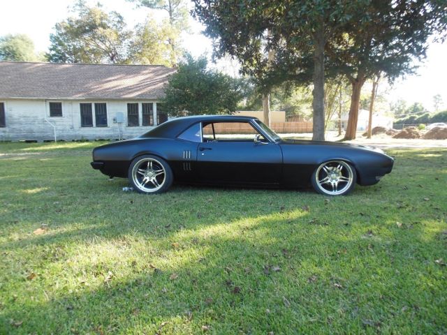 1968 pro touring Pontiac Firebird with LS swap restro mod 1968 Pontiac Firebird