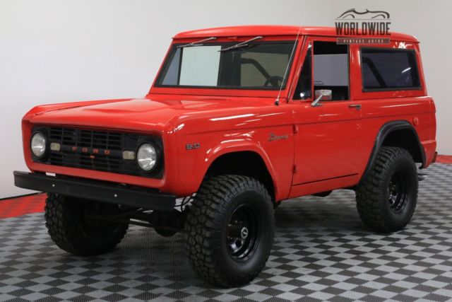 1968 Red 302V8 LIFTED 3-SPEED MANUAL PB 4X4! 1968 Ford Bronco 302V8 LIFTED 3-SPEED MANUAL PB 4X4