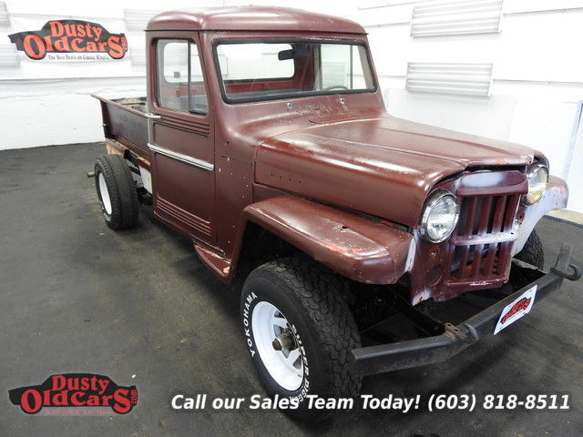 1968 Red Runs Drives Body Int Good 226I6 3spd man! 1968 Willys Jeep Runs Drives Body Int Good 226I6 3spd man