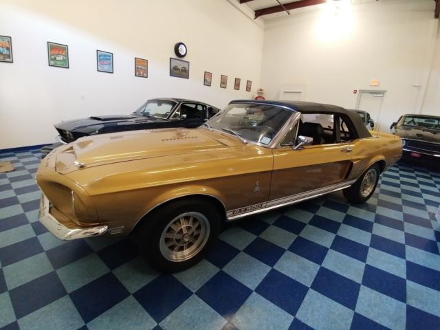 1968 Shelby GT 500 Convertible Factory 4 Speed One of 402 Shelby Mustang 1968 Shelby GT 500 Convertible