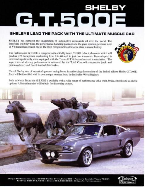19680000 Ford Mustang Shelby GT500E - photo 2
