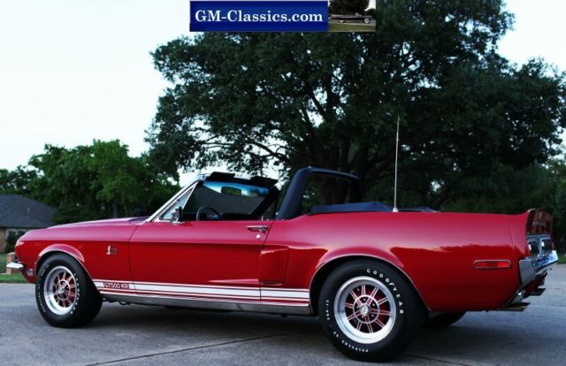 1968 Shelby GT-500KR Convertible 3854 Factory AC Ford Concourse Collector 1968 Shelby GT-500KR Convertible