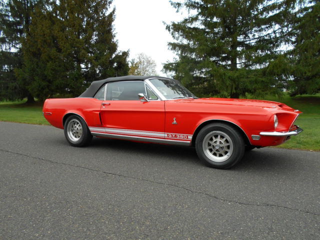 1968 Shelby GT350 4 Speed (Real Deal in Shelby American World Registry) 1968 Shelby GT350
