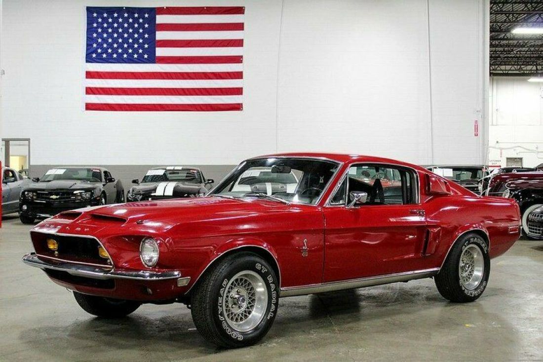 1968 Shelby GT500 75313 Miles 428ci V8 Automatic 1968 Shelby GT500