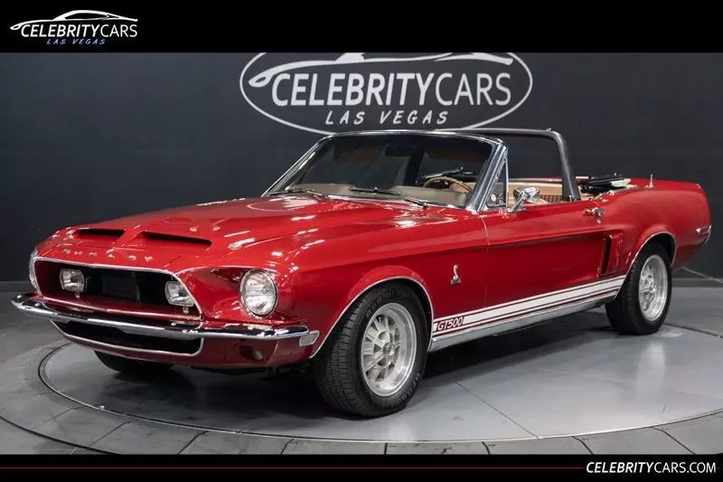 1968 Shelby GT500 Convertible - Marti report - Ford Mustang 1968 Shelby GT500 Ford Shelby GT500 Convertible