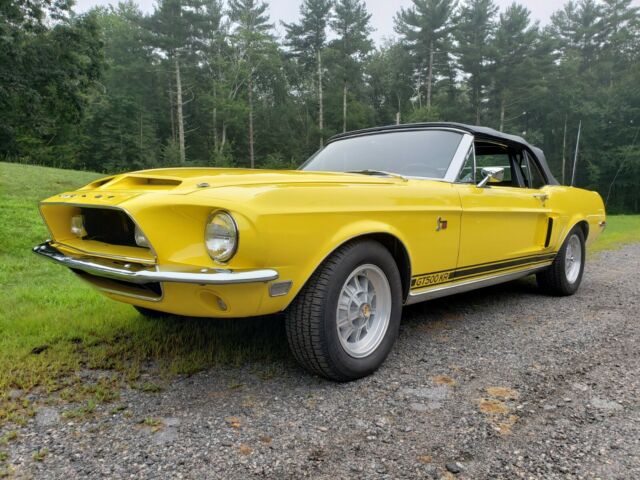 1968 Shelby Mustang GT 500KR Convertible special paint, 4 speed, SAAC gold award 1968 Shelby