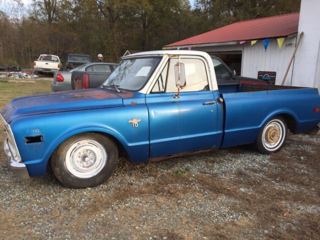 1968 SHORT BED C-10 Chevrolet Truck FACTORY SWB LOOK!!! PATINA 1968 Chevrolet C-10