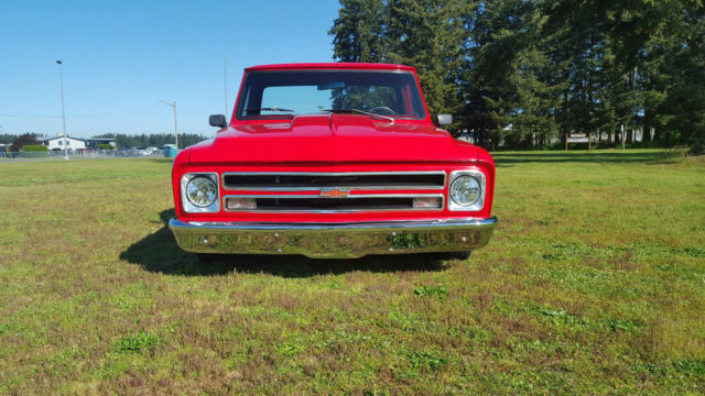 1968 Short Bed Chevrolet Stepside Pickup Pro Street 1968 Chevrolet C-10