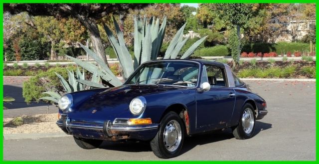 1968 SHORT WHEELBASE 911 TARGA #MATCH ENGINE FOR RESTORATION 1968 Porsche 911 Targa