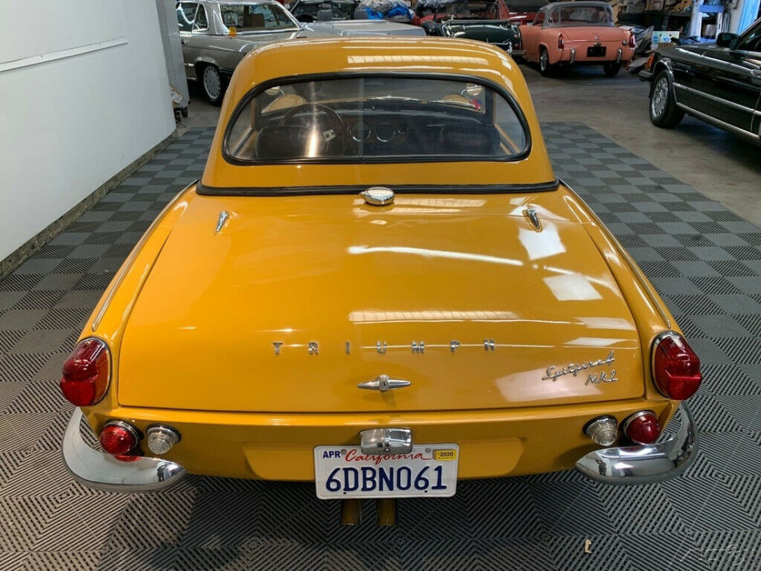 1968 Triumph Spitfire 1968 SPITFIRE MK2 CONVERTIBLE. SAFFRON YELLOW. - photo 7