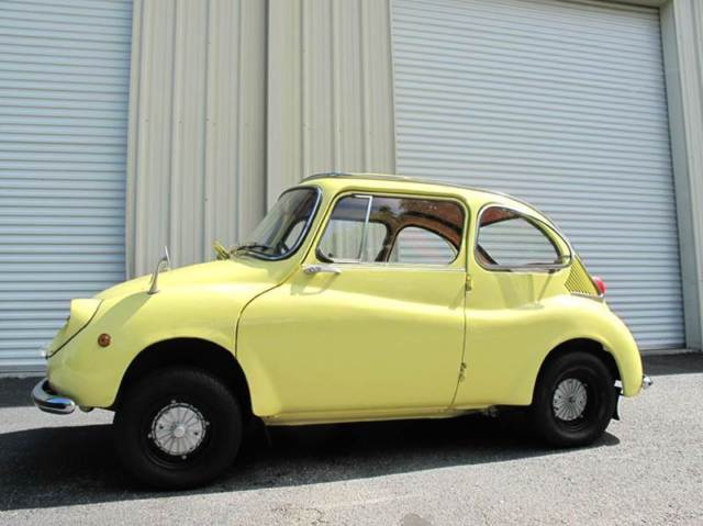 1968 Subaru 360 Manual 3-Speed FWD R2 356CC Gasoline 1968 Subaru 360