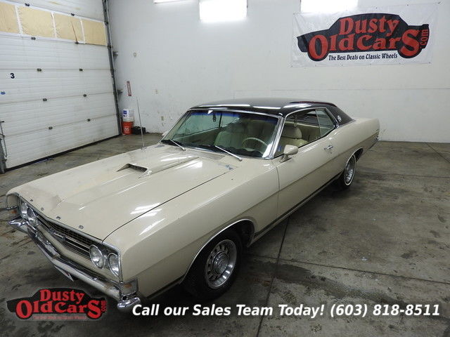 1968 Tan Runs Drives Body Inter Good 302V8 Console Auto! 1968 Ford Torino Runs Drives Body Inter Good 302V8 Console Auto