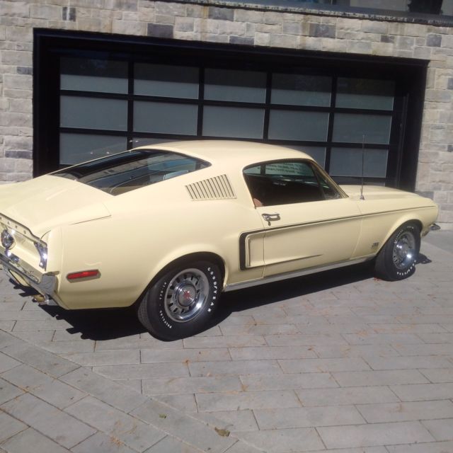 1968 ½ Tasca Ford Mustang Cobra Jet Fastback 1968 Ford Mustang
