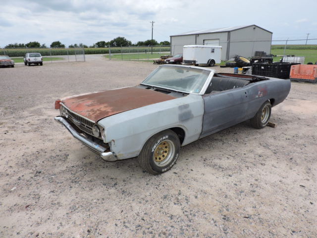 1968 Ford Torino GT Bucket Seats Console Convertible - photo 2