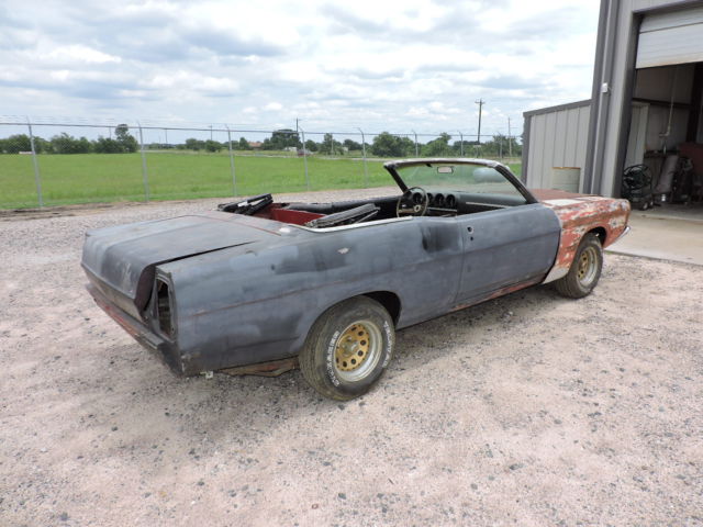 1968 Ford Torino GT Bucket Seats Console Convertible - photo 7