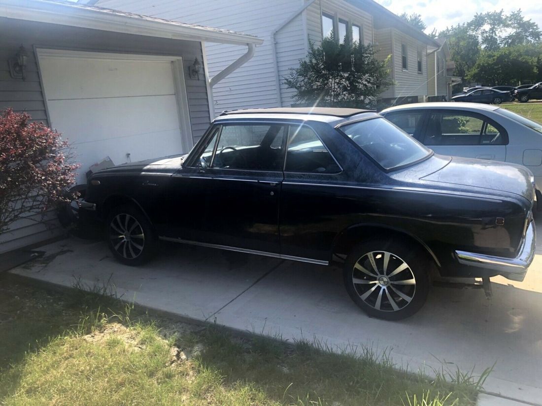 1968 Toyota Corona Coupe Black RWD Automatic 1968 Toyota Corona