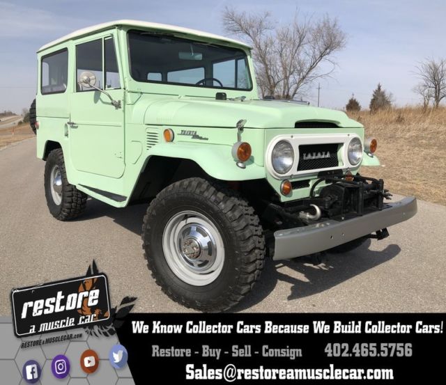 1968 Toyota Land Cruiser 88365 Miles Spring Green SUV 3.9 Liter 3 Speed Manual 1968 Toyota Land Cruiser --