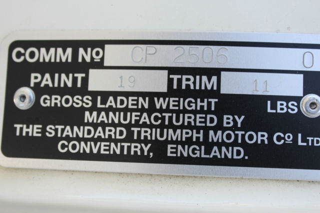1968 Triumph Other TR5 PI Roadster - photo 13