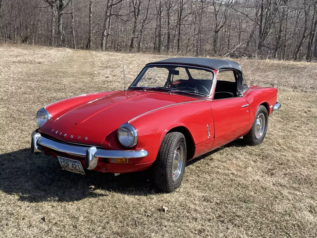 1968 Triumph Spitfire Red 1968 Triumph Spitfire