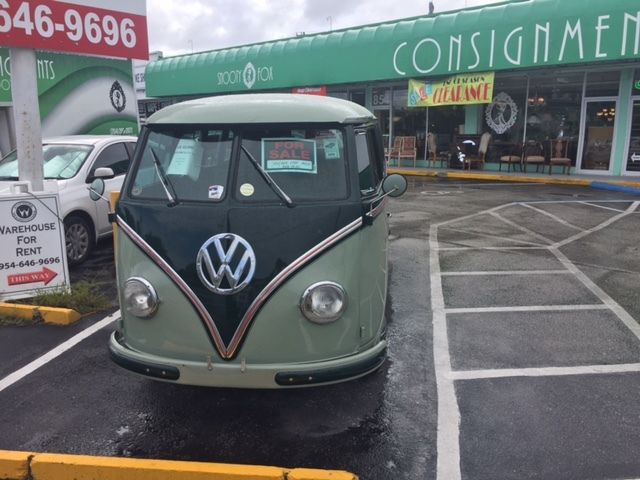 1968 Vintage Green VW BUS Split Window w Safari Window ! 1968 Volkswagen Bus/Vanagon super