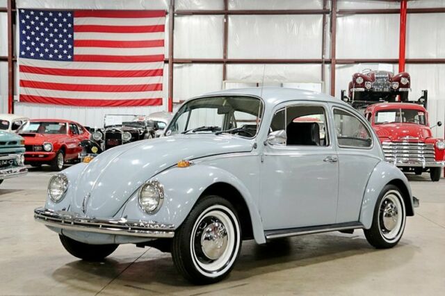 1968 Volkswagen Beetle 25532 Miles Zenith Blue Coupe 1.6L 4 Cylinder 4-Speed Ma 1968 Volkswagen Beetle - Classic --