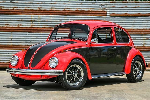1968 Volkswagen Beetle Red Fresh Paint Fresh Motor Fresh Interior Runs Great 1968 Volkswagen Beetle-New Coupe