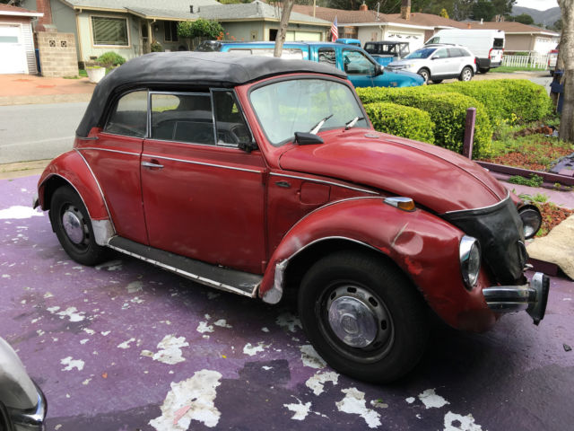 1968 volkswagen bug convertible,project,needs work,runs and drives 1968 Volkswagen Beetle - Classic convertible