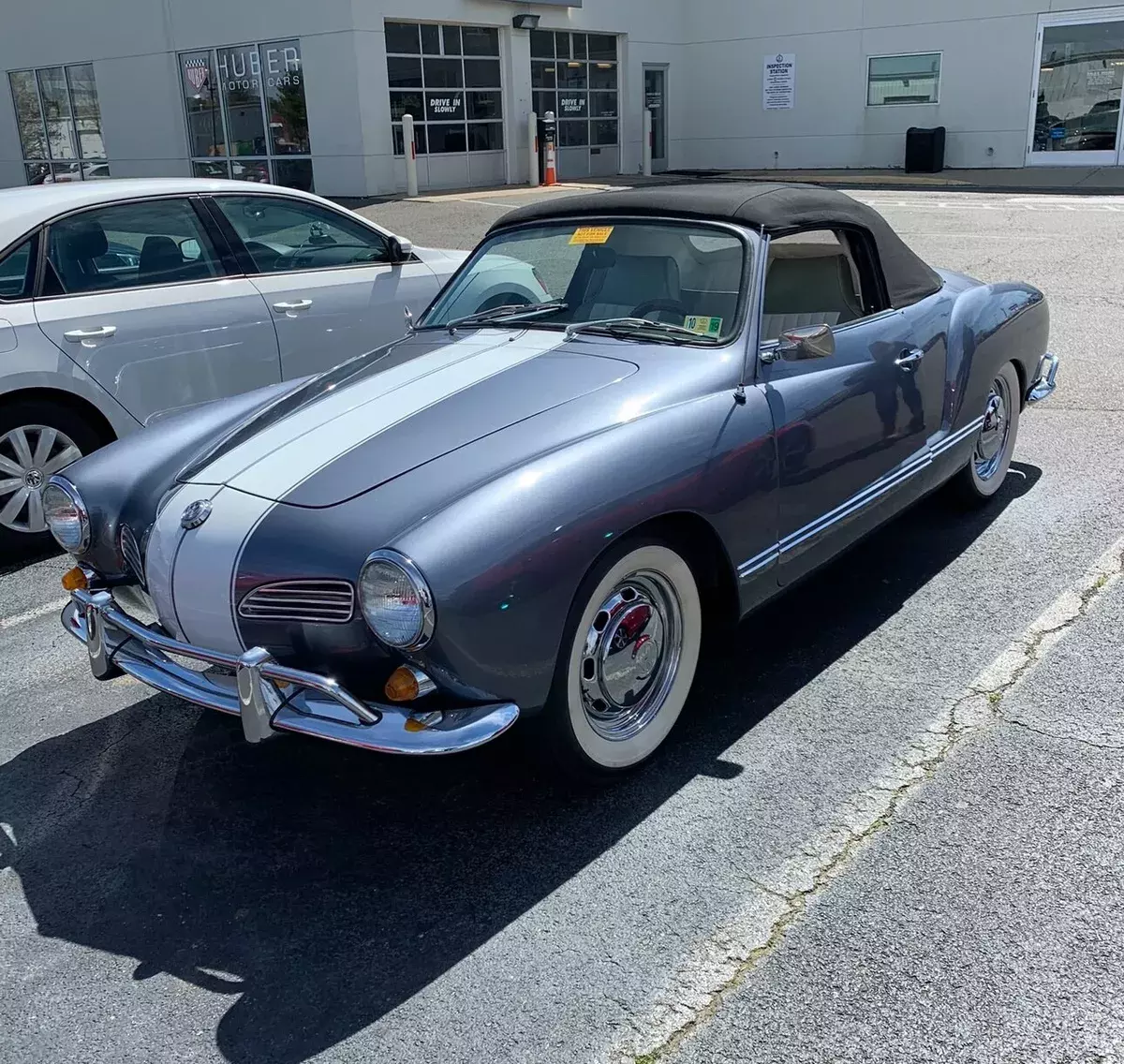 1968 Volkswagen Karmann Ghia Cabriolet Convertible Grey 1968 Volkswagen Karmann Ghia Cabriolet