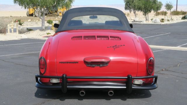 1968 Volkswagen Karmann Ghia CONVERTIBLE 1600 CLEAN! AIR RIDE! - photo 6