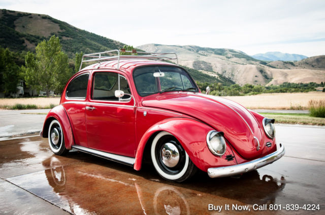 1956 Volkswagen Beetle - Classic 1968 Slammed HotRod VW Beetle Bug Type 1 1600 55HP - photo 12