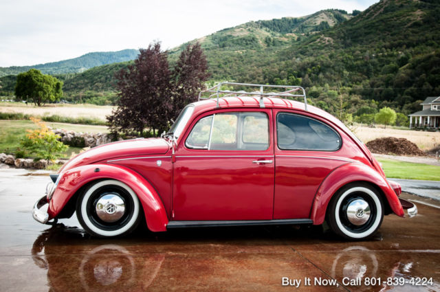 1956 Volkswagen Beetle - Classic 1968 Slammed HotRod VW Beetle Bug Type 1 1600 55HP - photo 7