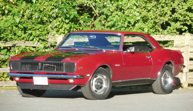 1968 Z28 R/S Deluxe 1968 Chevrolet Camaro Z28 R/S Deluxe interior