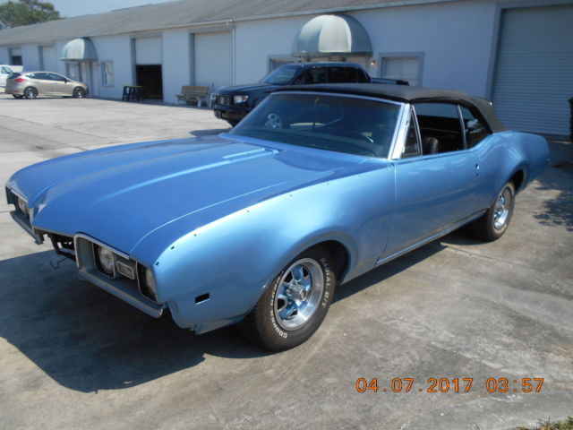 1968' OLDSMOBILE CUTLASS "S" CONVERTABLE "LOW" MILES 1968 Oldsmobile Cutlass "S"