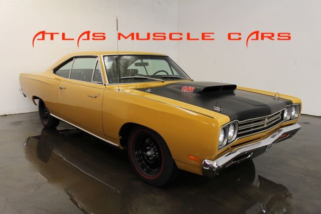 1969 1/2 Roadrunner M code A12 six pack lift off hood car ALL NUMBERS MATCHING!! 1969 Plymouth Road Runner ALL NUMBERS MATCHING