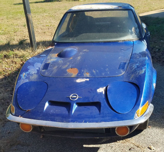 1969-1970 Opel GT 1900 Parts Car 1969 Opel 1900