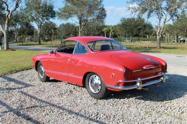 1969 Volkswagen Karmann Ghia 2 Door 4 Speed - photo 10