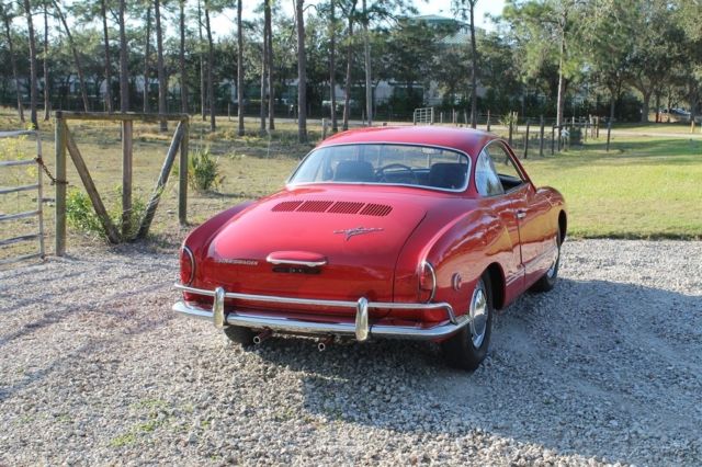 1969 Volkswagen Karmann Ghia 2 Door 4 Speed - photo 12