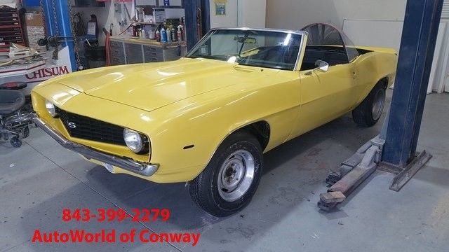 1969 69 Chevrolet Camaro Convertible 68 67 327 Numbers Matching 1969 Chevrolet Camaro