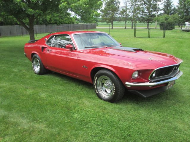 1969 69 Ford Mustang Fast Back V8 302 4 Speed Manual Transmission 1969 Ford Mustang