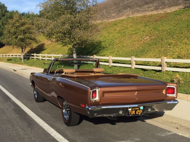 1969 69 PLYMOUTH ROAD RUNNER ROADRUNNER CONVERTIBLE 1969 Plymouth Road Runner CONVERTIBLE