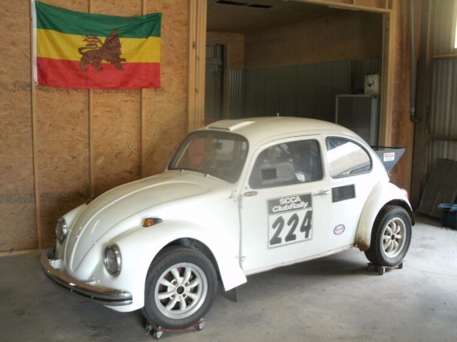 1969 All-Wheel Drive Rally Race Bug Custom One of a Kind SCCA 1969 Volkswagen Beetle - Classic