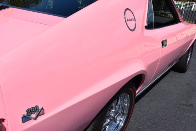 1969 AMC AMX 390CI V8 Auto, 1 of 1 in Factory Pink! - photo 10