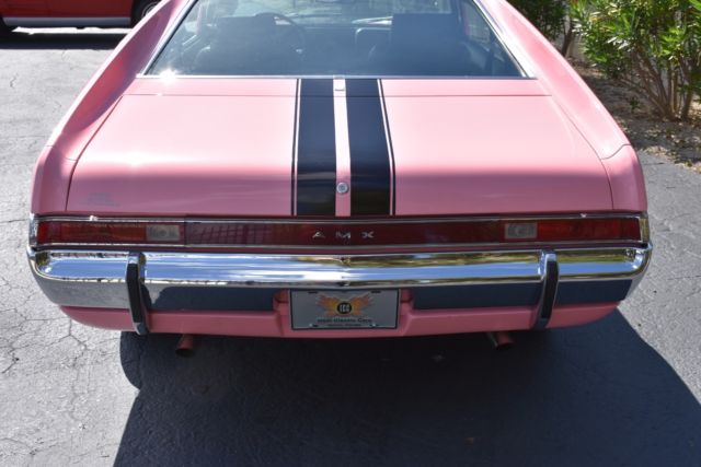 1969 AMC AMX 390CI V8 Auto, 1 of 1 in Factory Pink! - photo 4