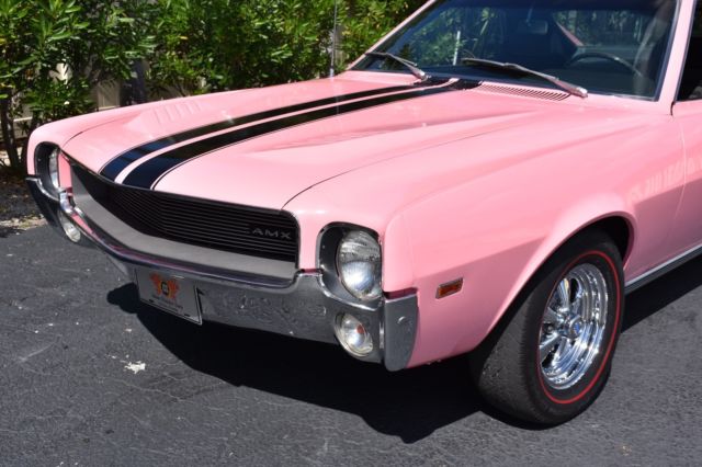 1969 AMC AMX 390CI V8 Auto 1 of 1 in Pink! - photo 10